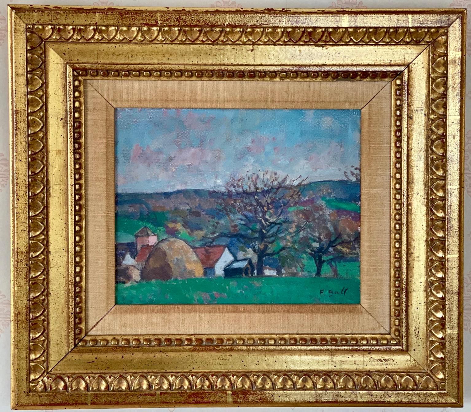 Óleo sobre lienzo, firmado en la parte inferior derecha. 

Mide 25 x 30 cm, incluido el marco, y 20 x 30 cm a la vista.

François Gall 1912-1987 Francés

Artista bien catalogado en el Benezit. Recibió la Medalla de Oro en el Salón de París de