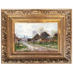 „Der Bauernhof im Frühling“ von Walter Moras