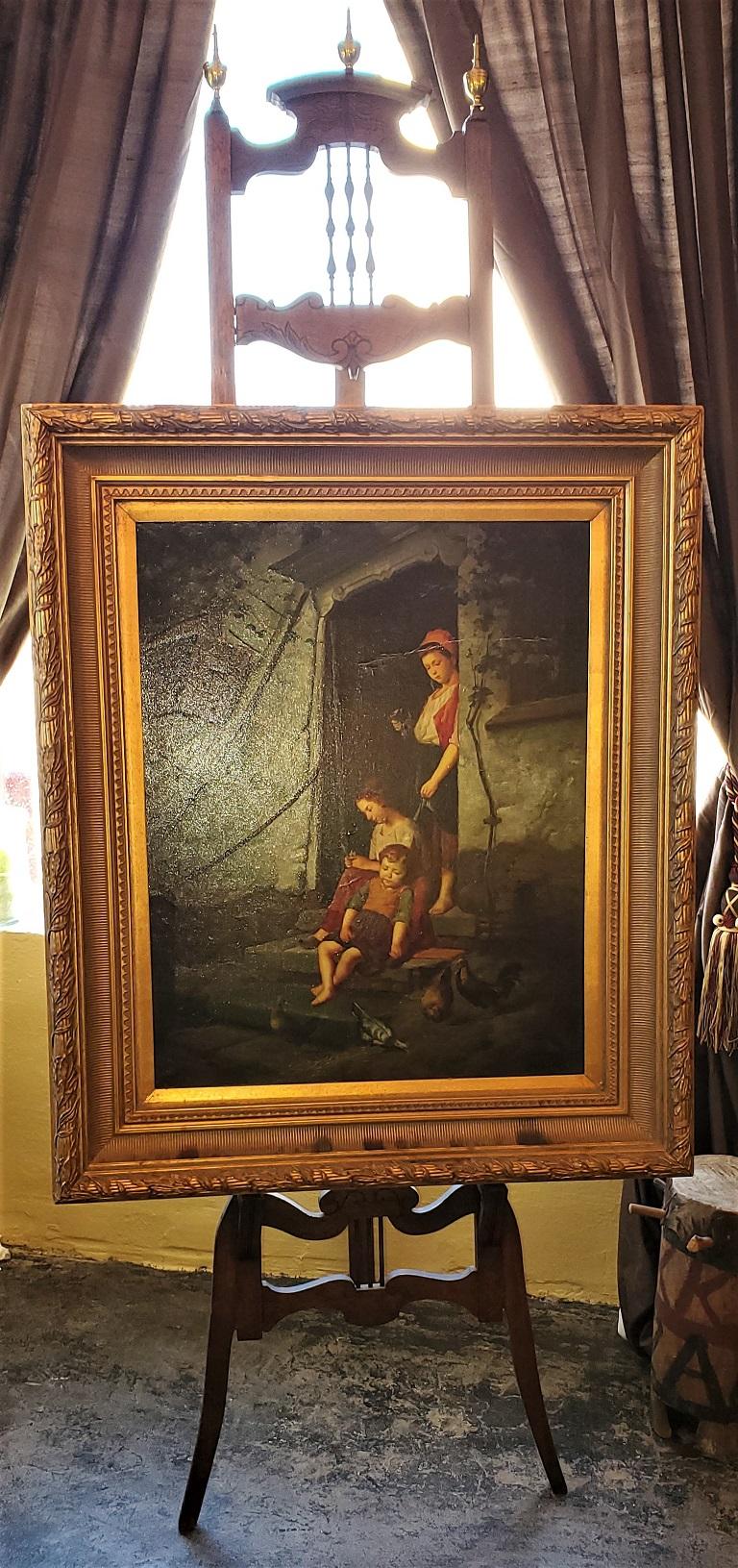 ‘The Farmer’s Children’ After Theodore Gerard For Sale 1