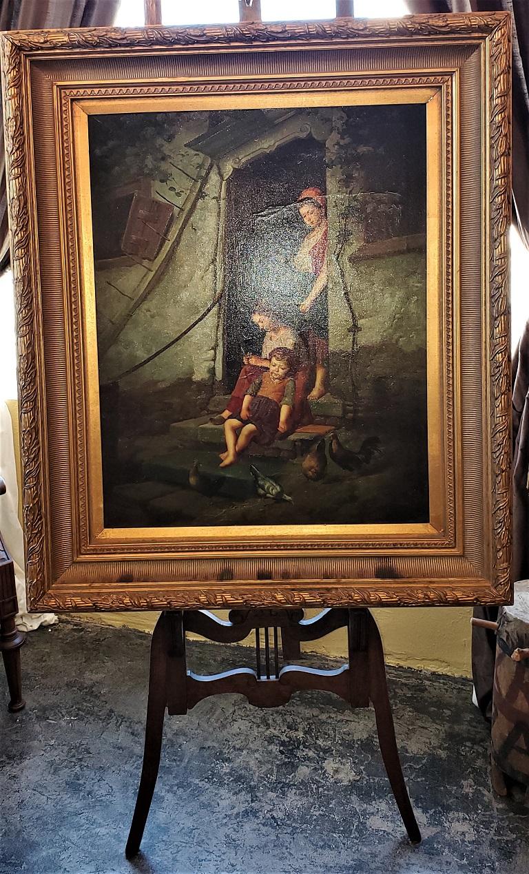 ‘The Farmer’s Children’ After Theodore Gerard For Sale 2
