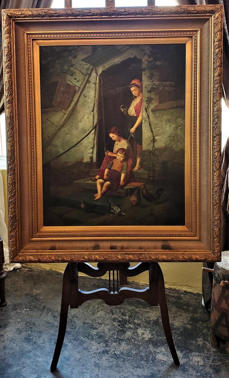 ‘The Farmer’s Children’ After Theodore Gerard For Sale 3
