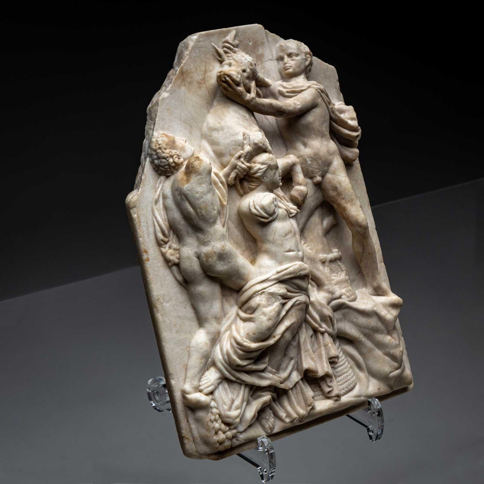 Austrian The Farnese Bull, fragmentary Relief, early 17th Century For Sale