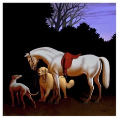 THE FAVORITE.      Original painting by Lynn Curlee