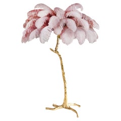The Feather Floor Lamp, Candy Floss