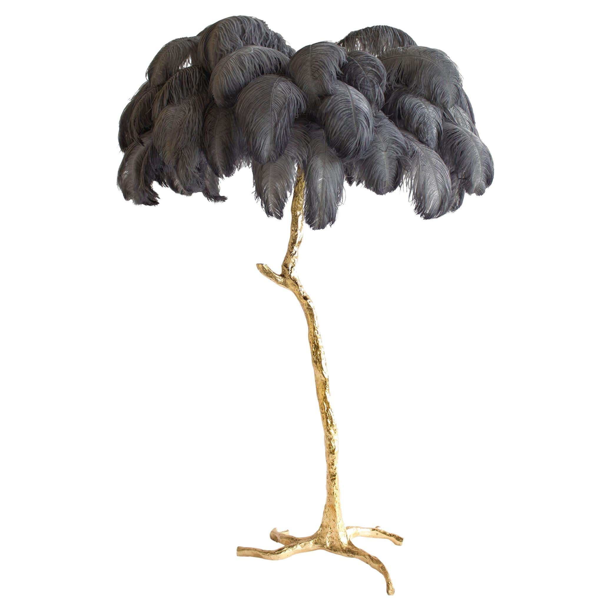 The Feather Floor Lamp, Dove For Sale