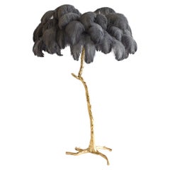 The Feather Floor Lamp, Dove