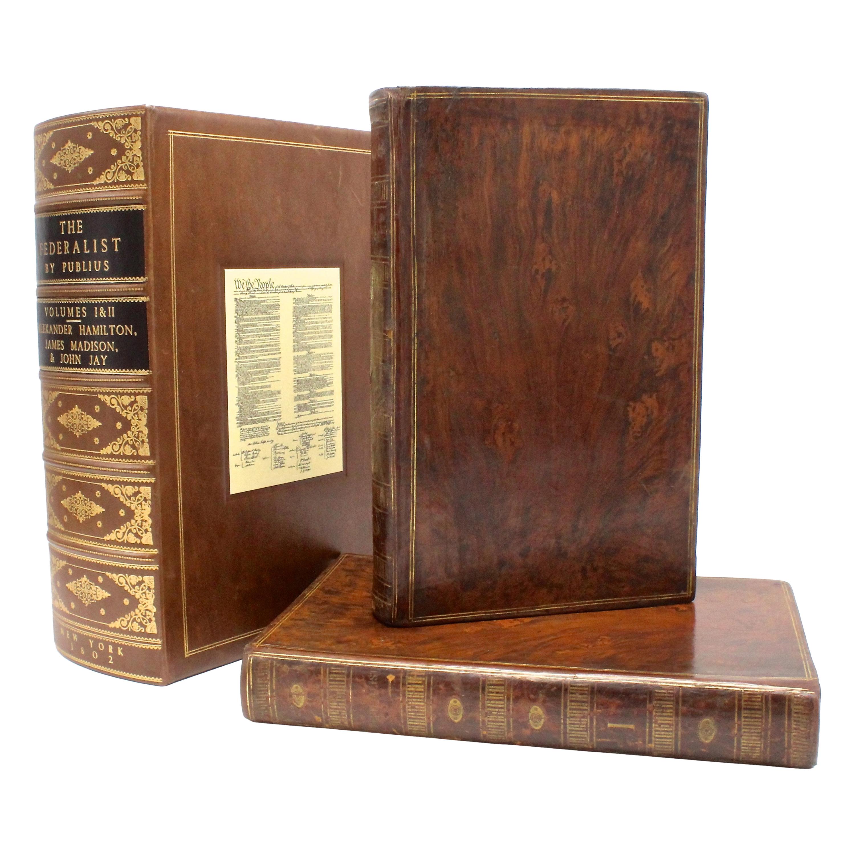 1802 "The Federalist" Second Edition with Printing of the New Constitution