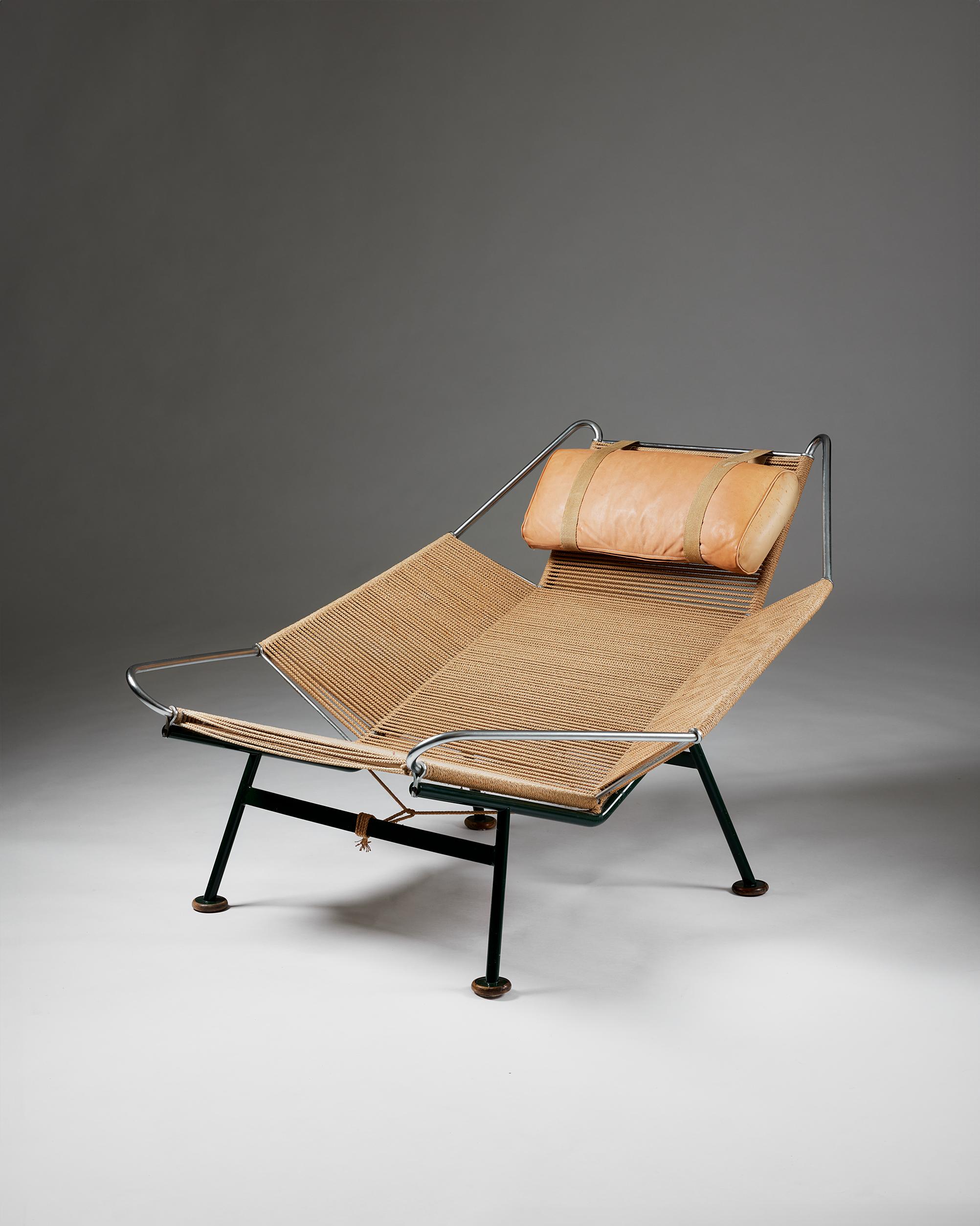The Flag Halyard Chair, conçue par Hans J. Wegner pour Getama, Danemark, 1950 en vente 1