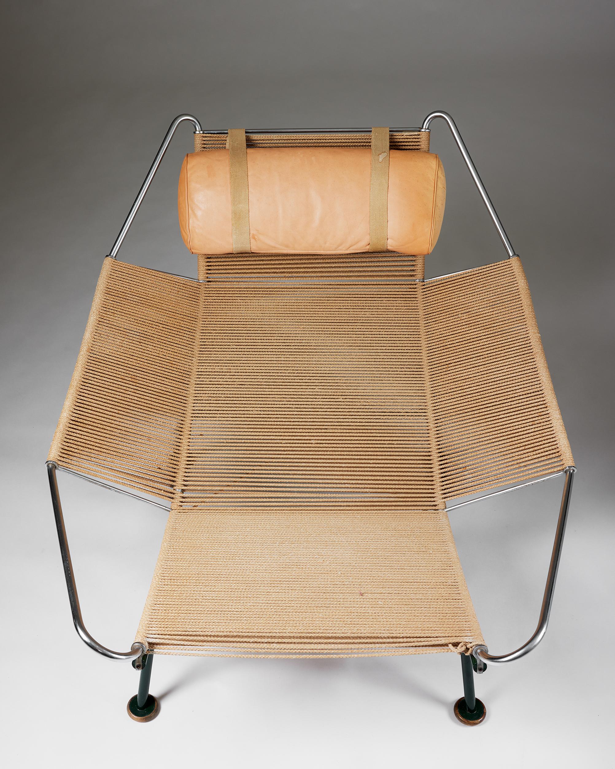 The Flag Halyard Chair, conçue par Hans J. Wegner pour Getama, Danemark, 1950 en vente 4