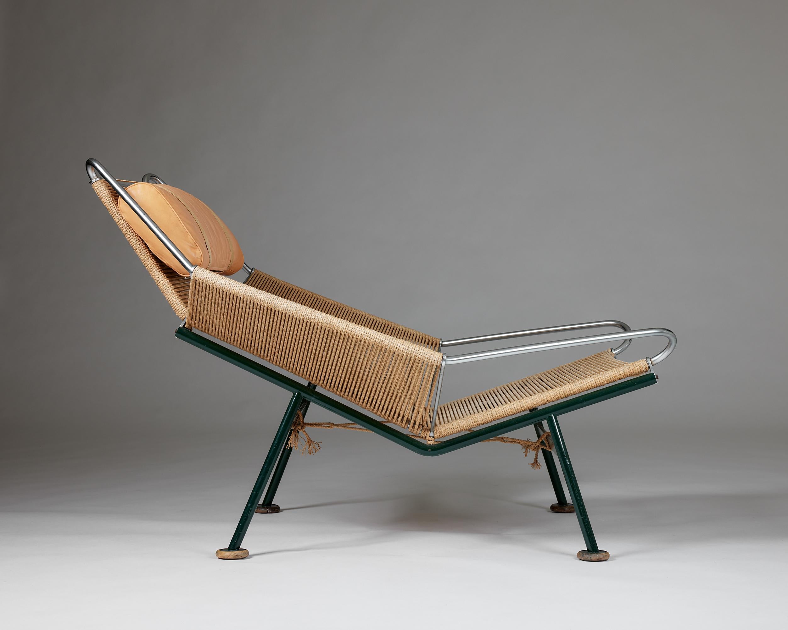 The Flag Halyard Chair, conçue par Hans J. Wegner pour Getama, Danemark, 1950 en vente 7