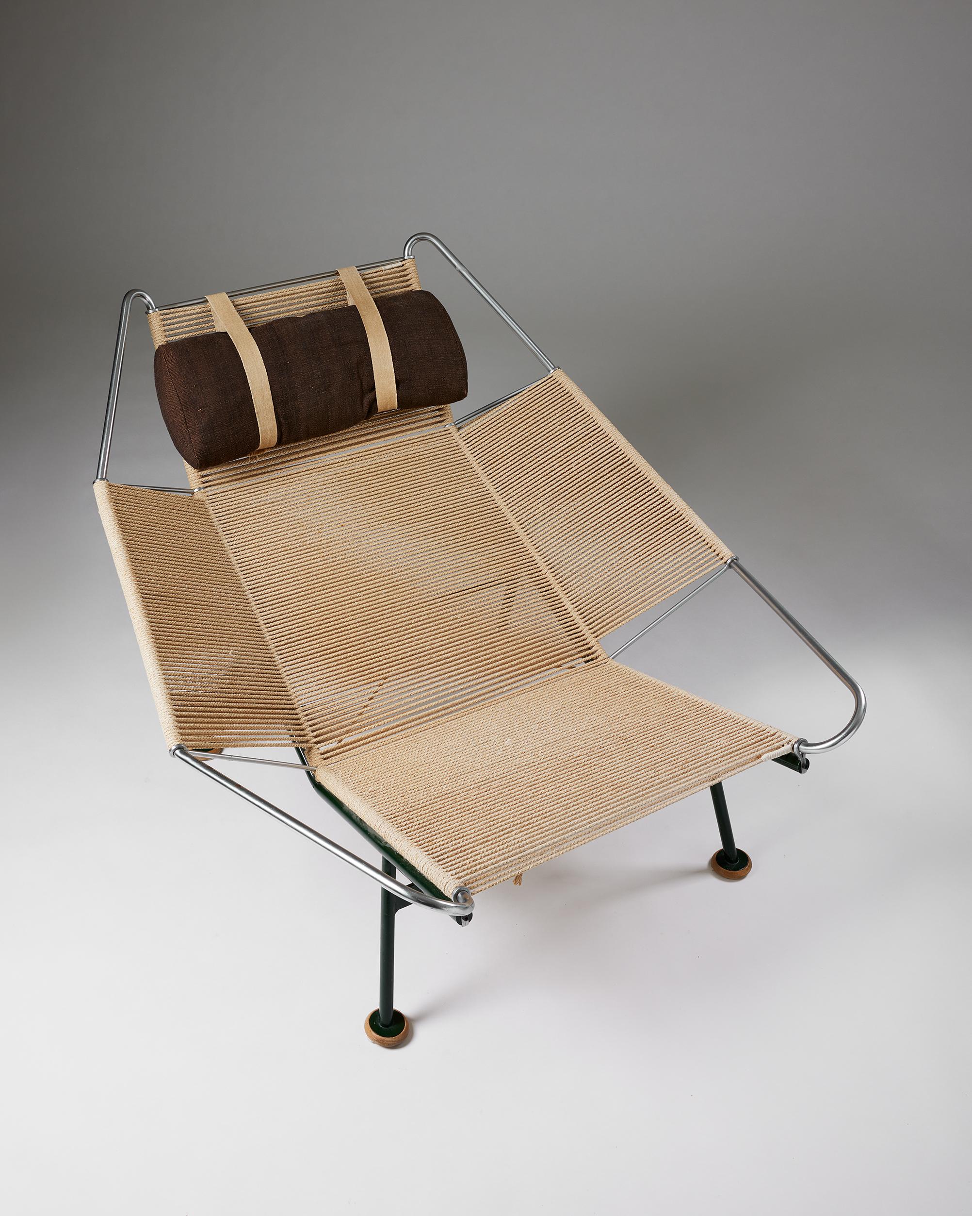 ‘the Flag Halyard Chair’ Designed by Hans Wegner for GETAMA, Denmark, 1950 3