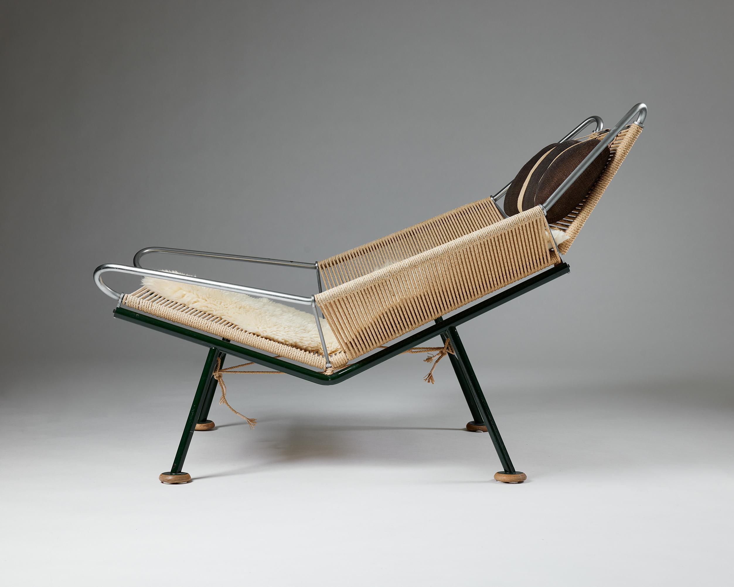 ‘the Flag Halyard Chair’ Designed by Hans Wegner for GETAMA, Denmark, 1950 1