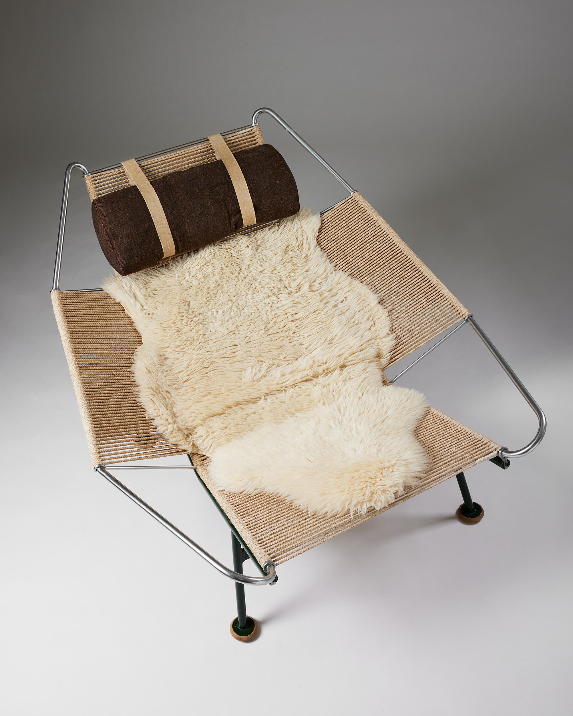 ‘the Flag Halyard Chair’ Designed by Hans Wegner for GETAMA, Denmark, 1950 2