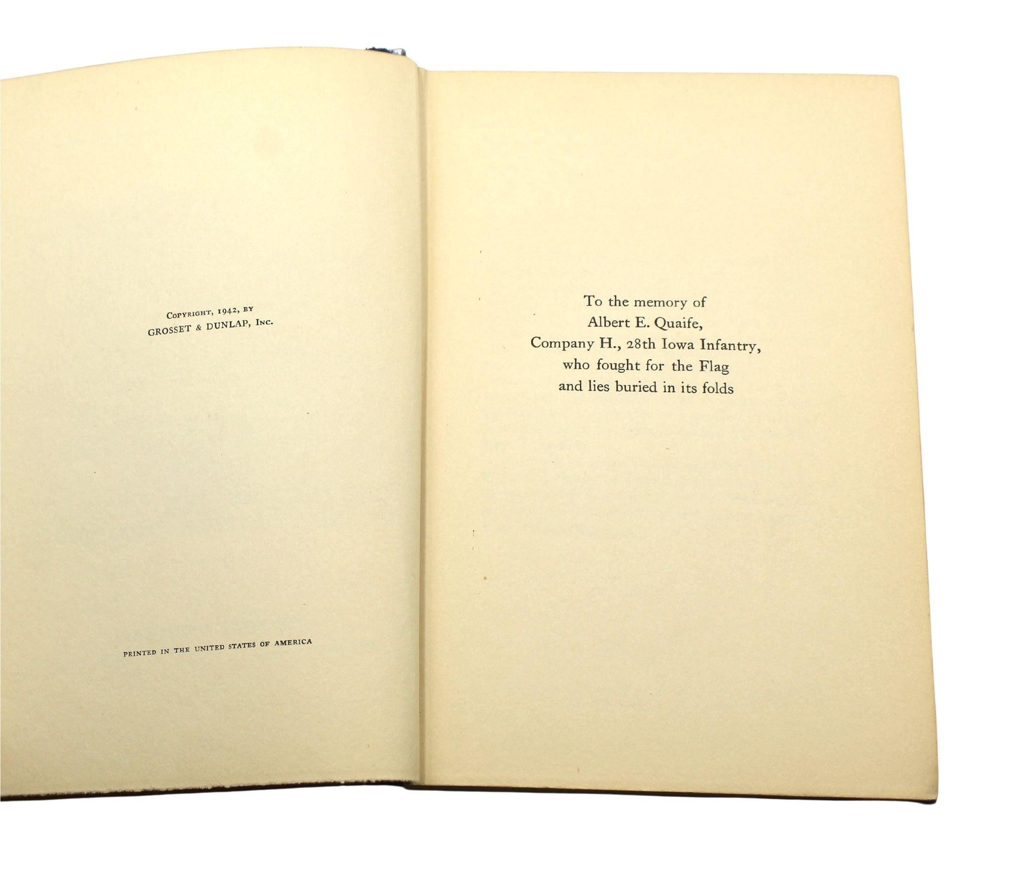 Mid-Century Modern Le drapeau des États-Unis par Milo Milton Quaife, première édition, 1942 en vente