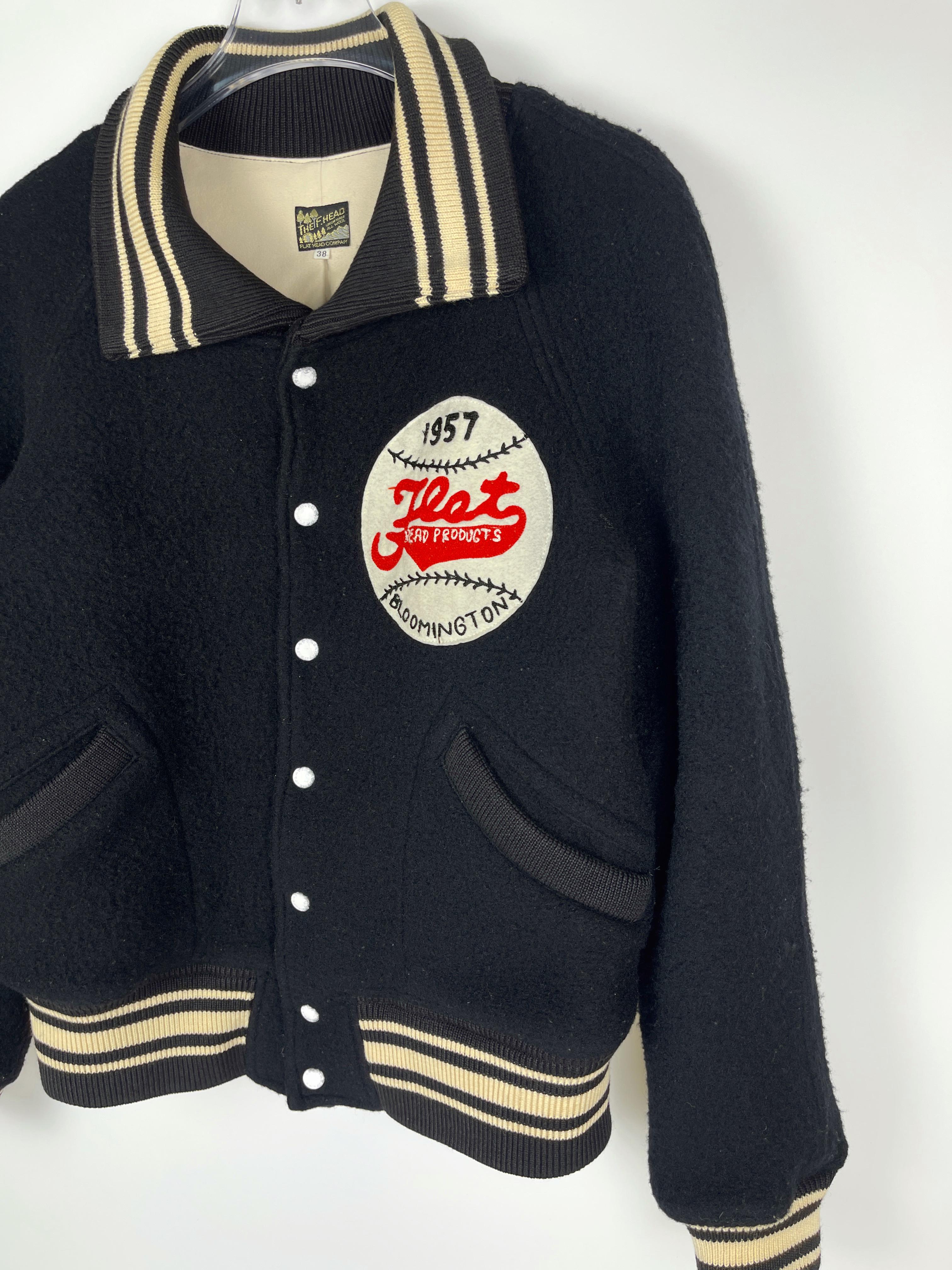 The Flat Head 1960's Type Varsity Jacket For Sale 1