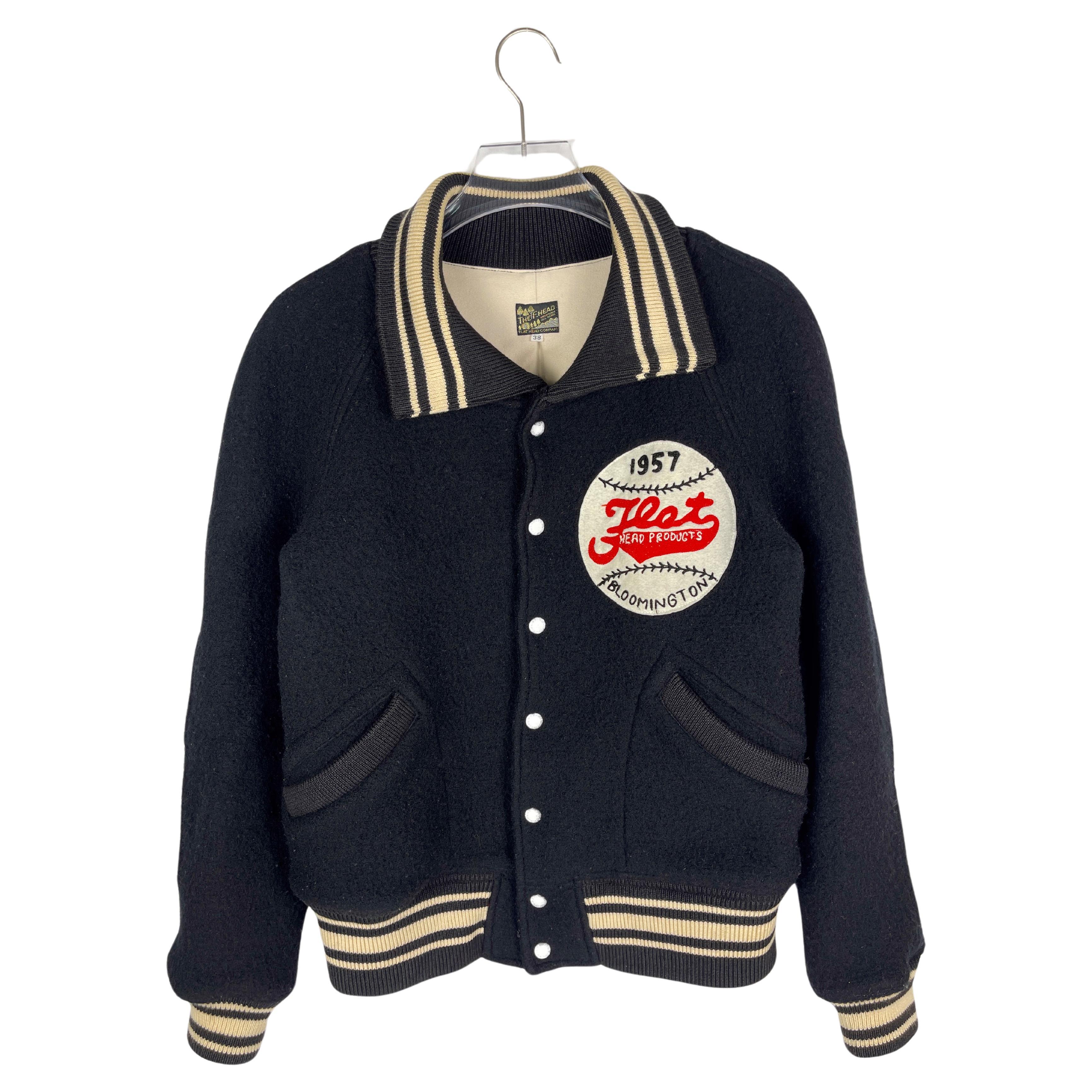 The Flat Head 1960's Type Varsity Jacket For Sale