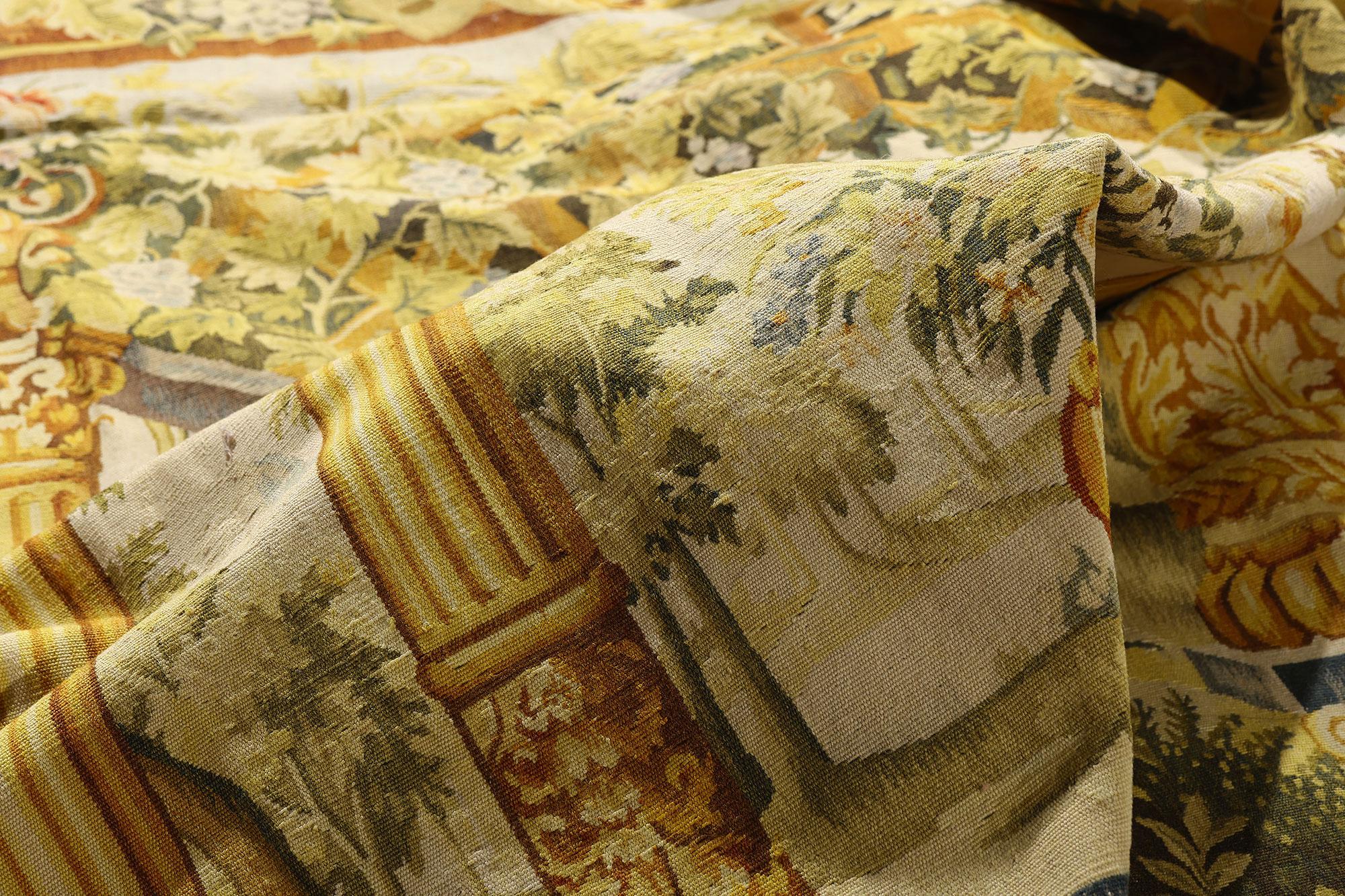 The Flemish Pergola: A Renaissance Garden Tapestry Inspired by Jacob Wauters For Sale 5