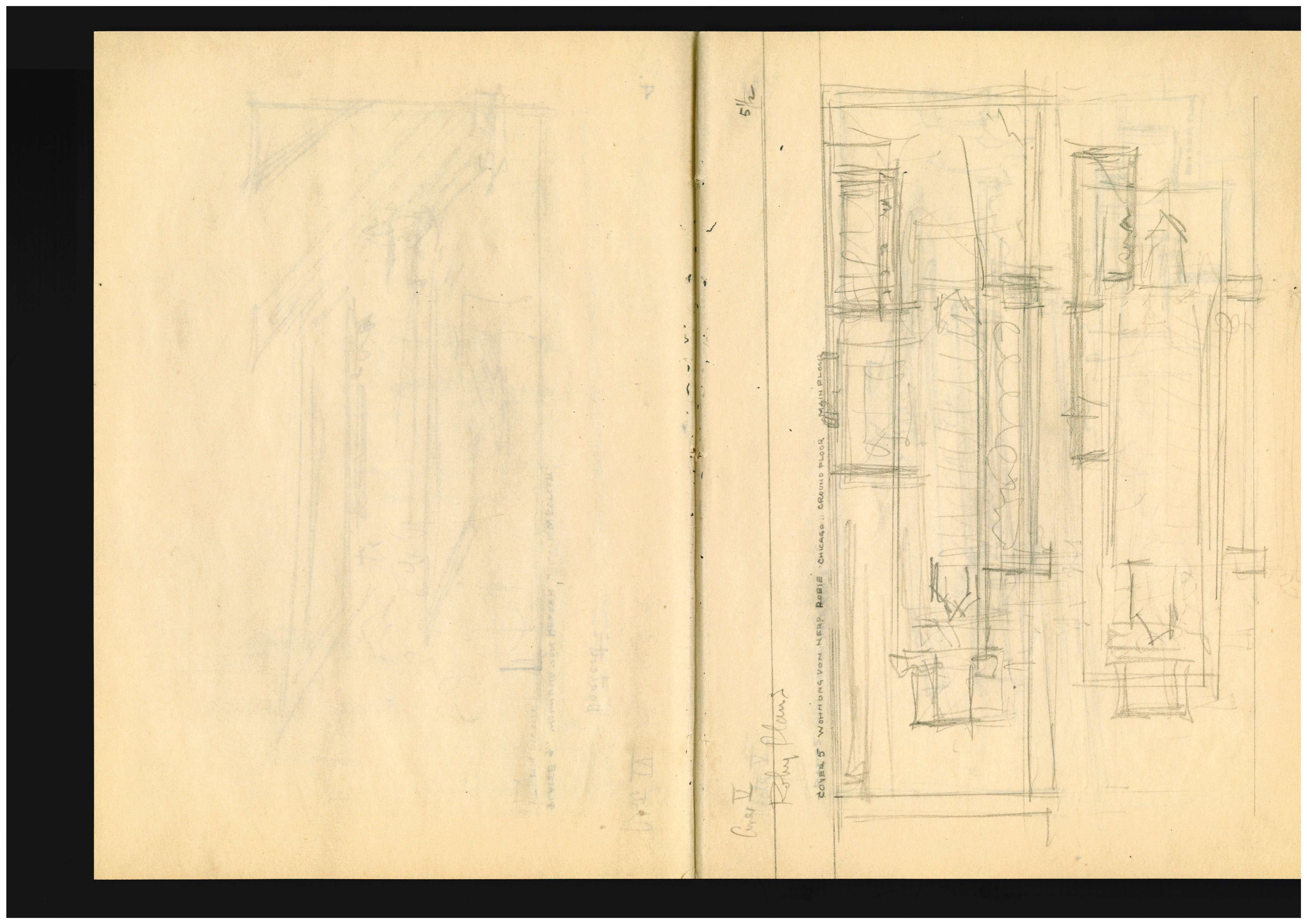 Florence Sketchbook of Frank Lloyd Wright (Book) For Sale 1