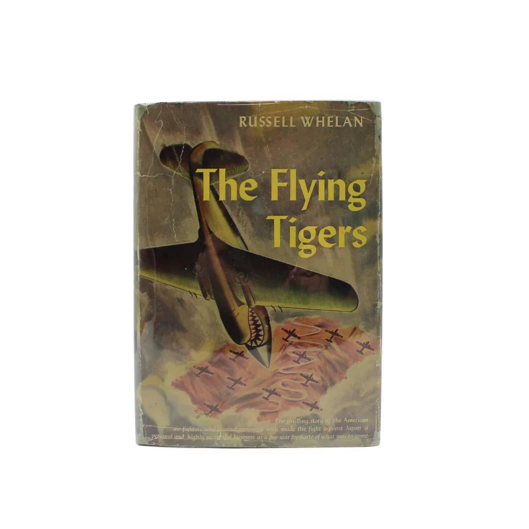 The Flying Tigers by Russell Whelan, Signed by 17 Flying Tigers, 1944 In Good Condition In Colorado Springs, CO