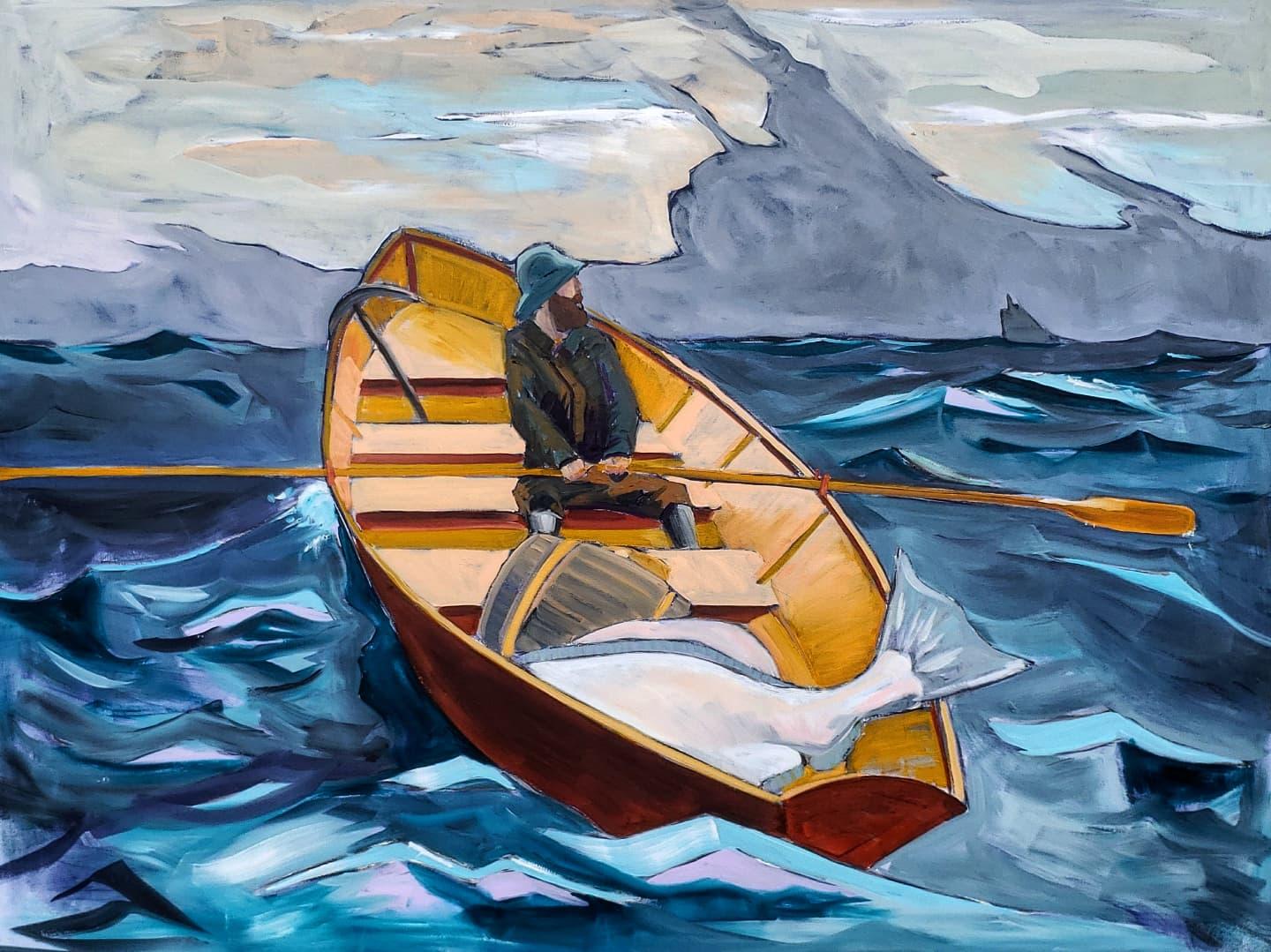 James Mattison (1990) is a self-taught fine artist focusing on contemporary impressions of people and his surroundings both of his home in New England and beyond. Born in Portland, Maine, James started painting at an early age but it
wasn't until