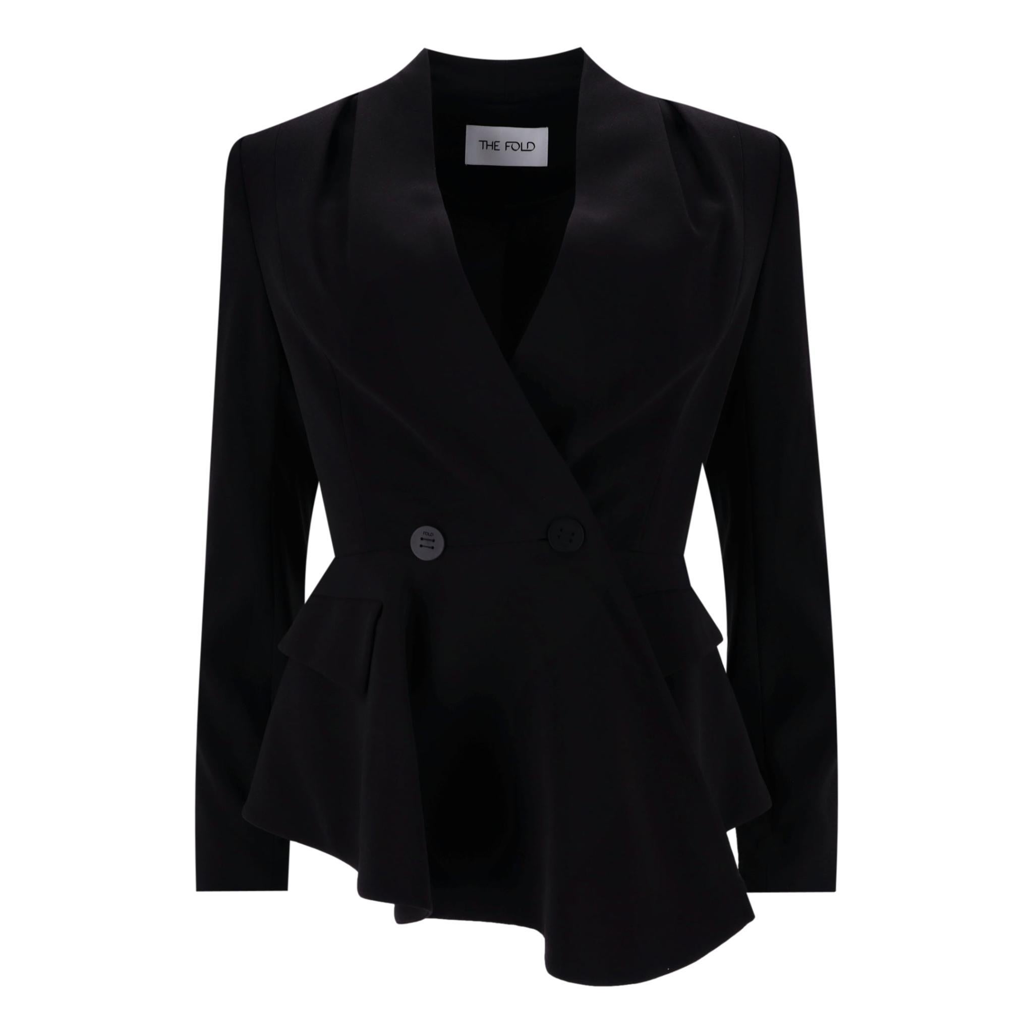 Women's The Fold Peplum Jacket & Straight Trousers Suit For Sale