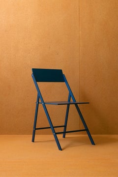 The Folding Chair in 6061 Aluminum 'Blue'