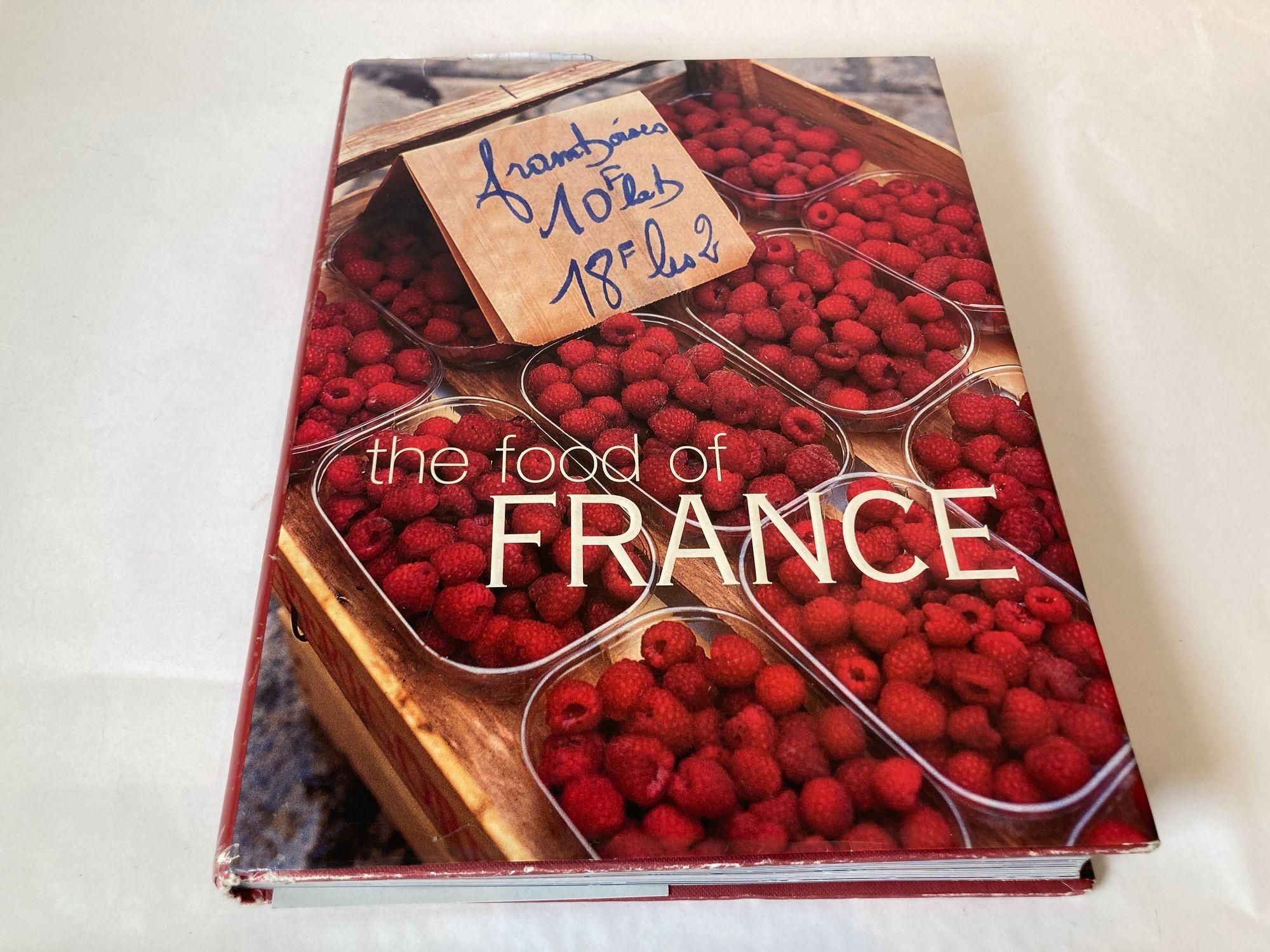The Food of France by Kay Halsey and Lulu Grimes hardcover cook book.
(Part of the A Journey for Food Lovers Series)by Maria Villegas and Sarah Randell
Title: The Food of France
Publisher: Whitecap Books
Publication Date: 2001
Binding: