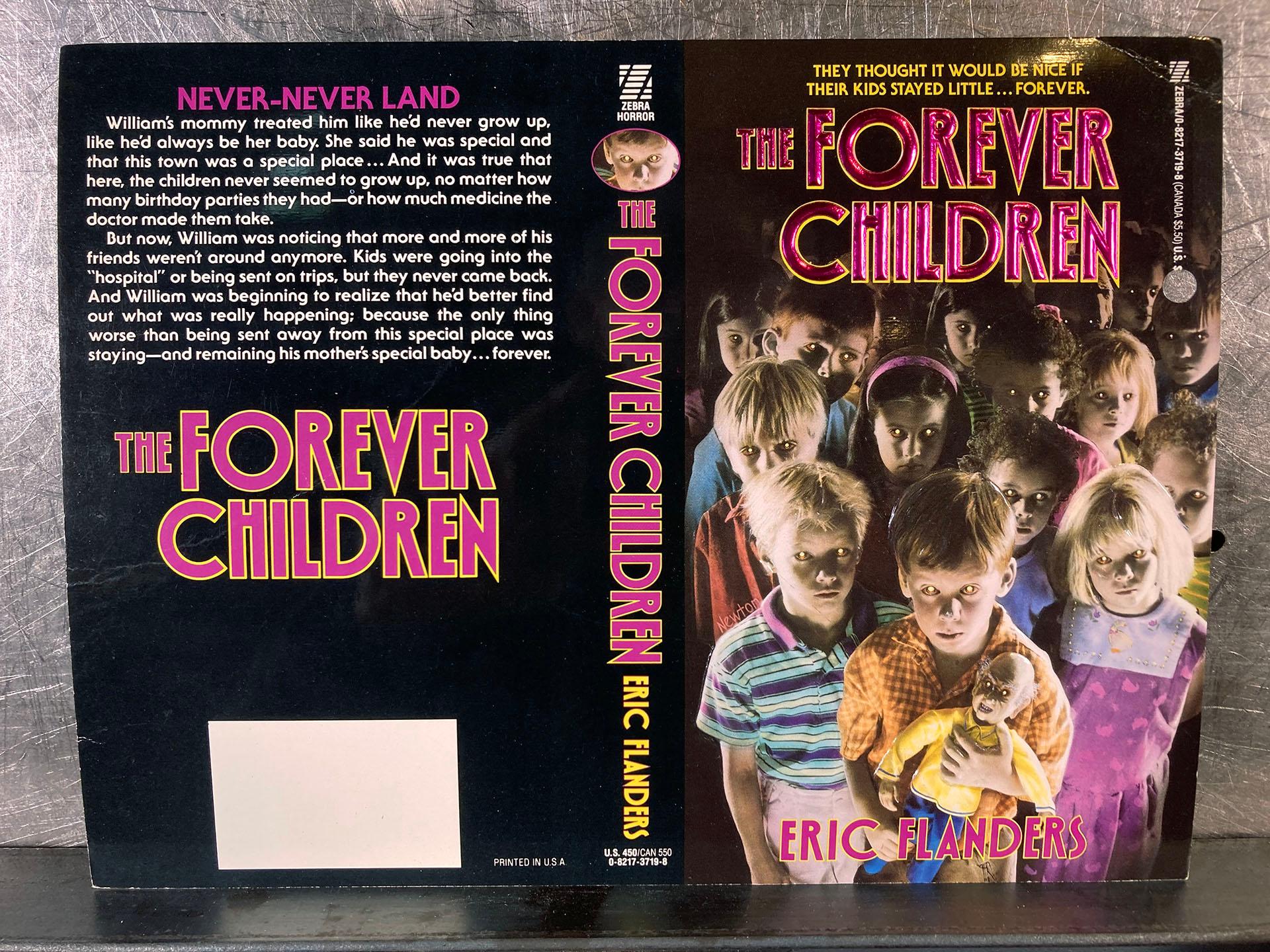 The Forever Children - Peinture de supports mélangés et couverture de livre originale Neuf - En vente à Montreal, QC