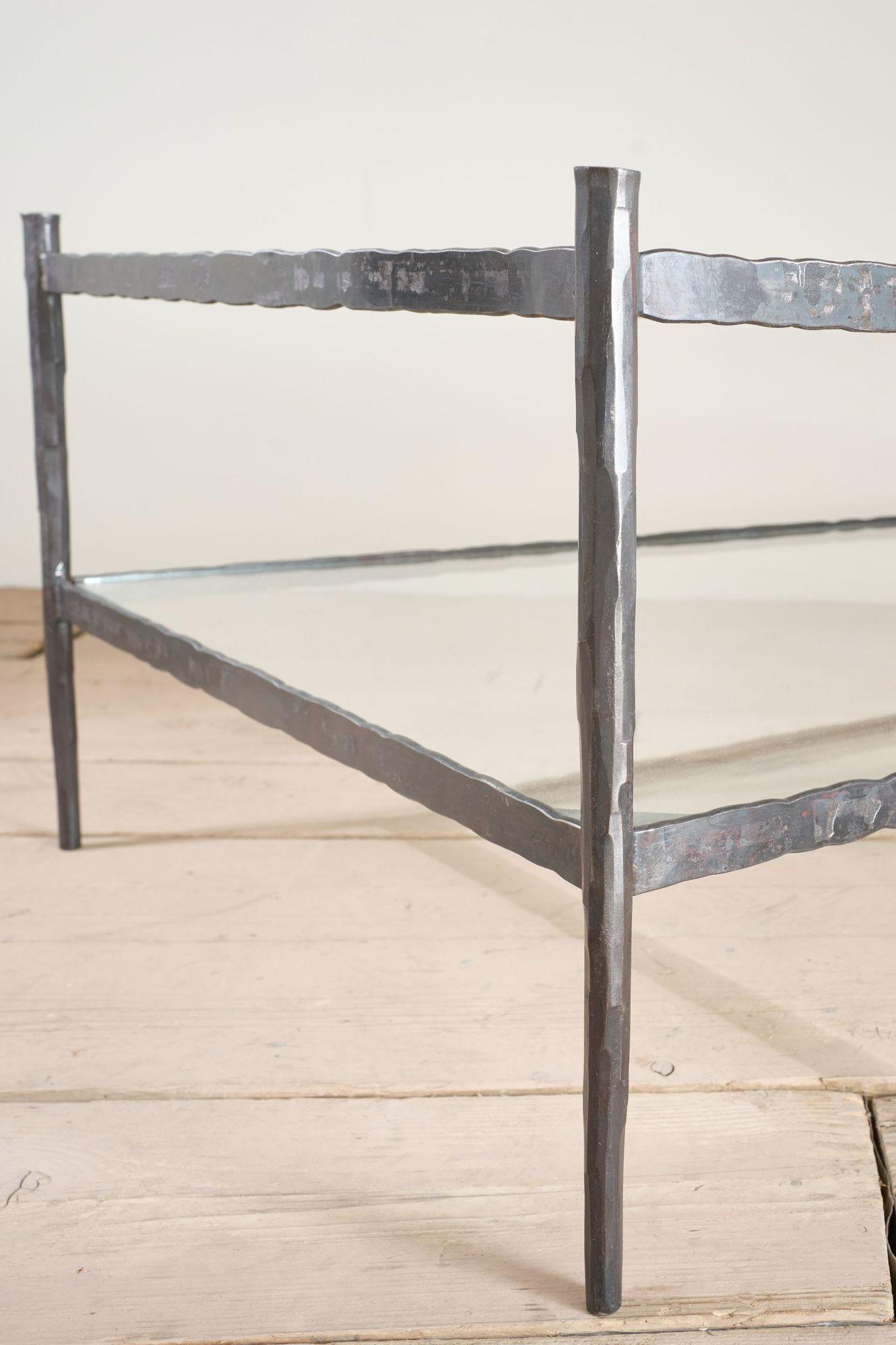 The forged 'Mjolnir' Coffee table - rectangle - By TallBoy For Sale 1