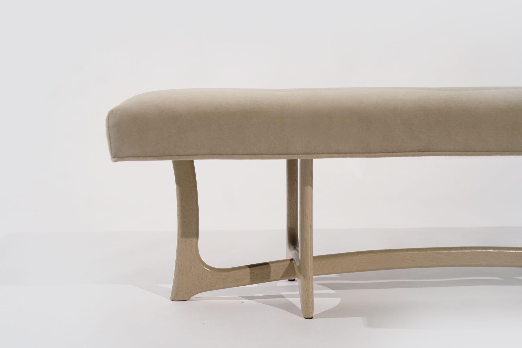 The Forma Bench in White Oak by Stamford Modern For Sale 2
