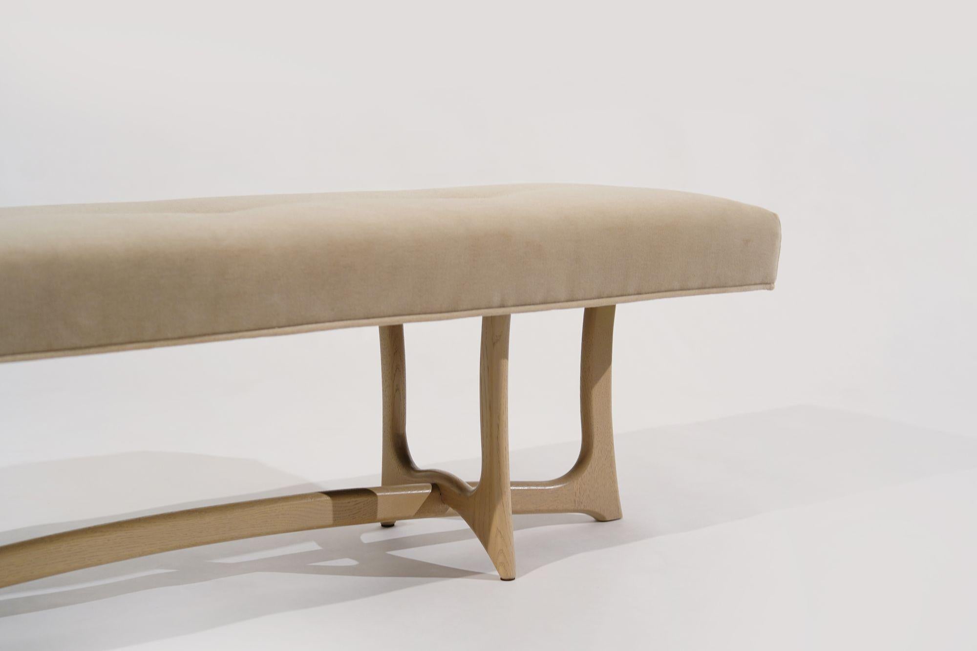 The Forma Bench in White Oak by Stamford Modern For Sale 3