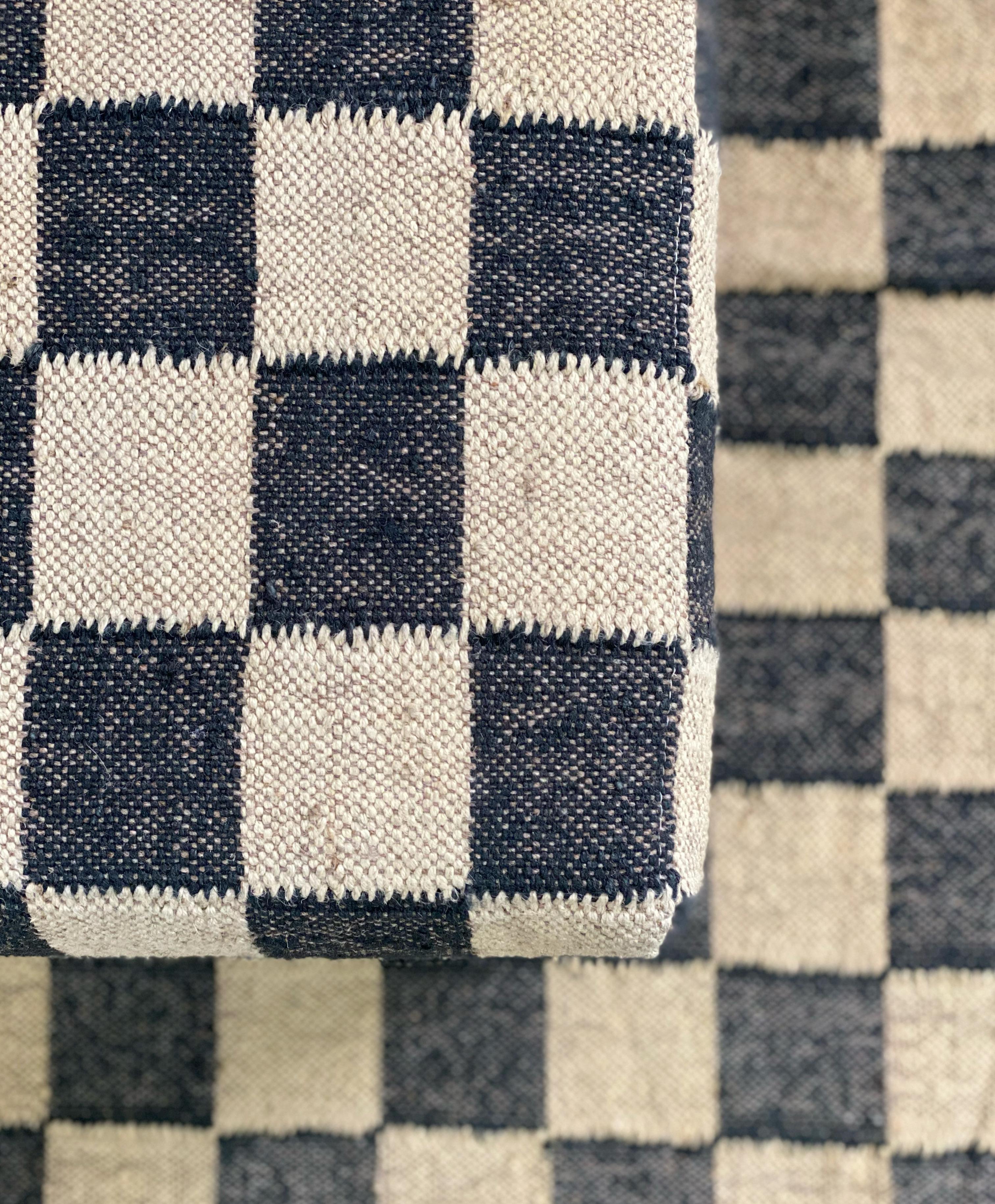 forsyth checkerboard rug