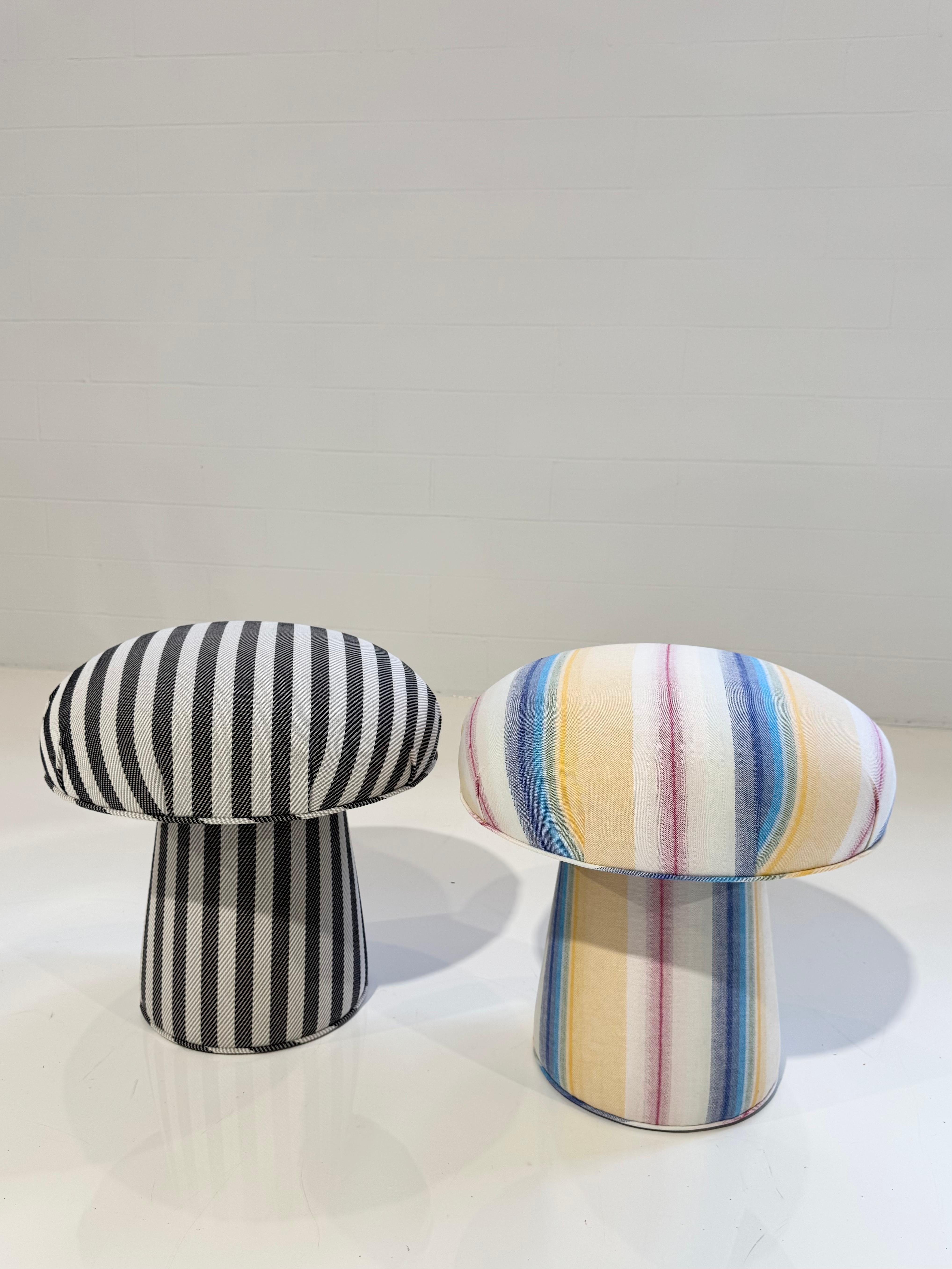 Coton Le pouf champignon FORSYTH en Chiarastella Cattana Lys en vente