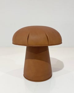 The Forsyth Mushroom Pouf in Howe London Goatskin