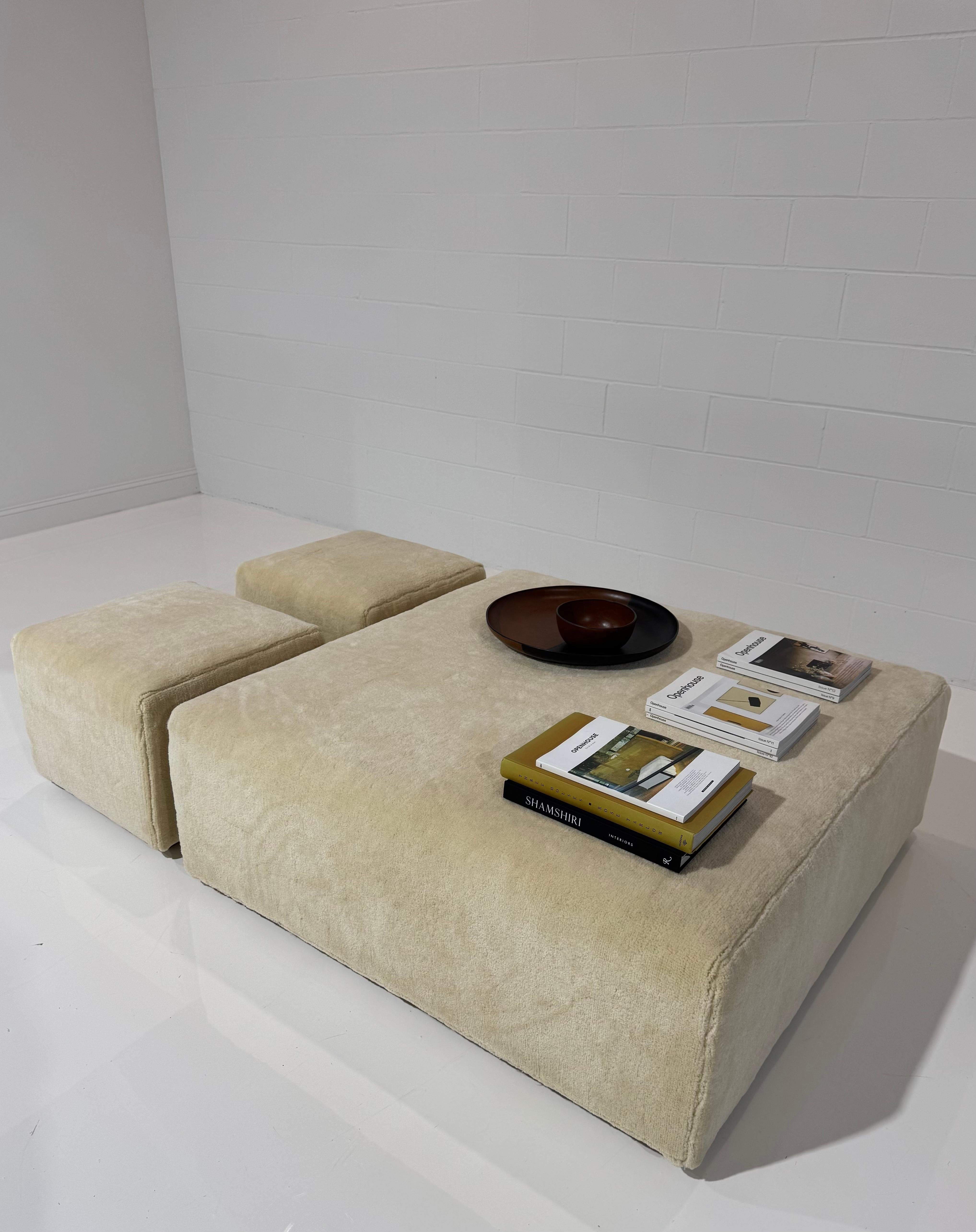 Set di pouf Forsyth in Tappeto Galerie, 3 Pezzi in vendita 4