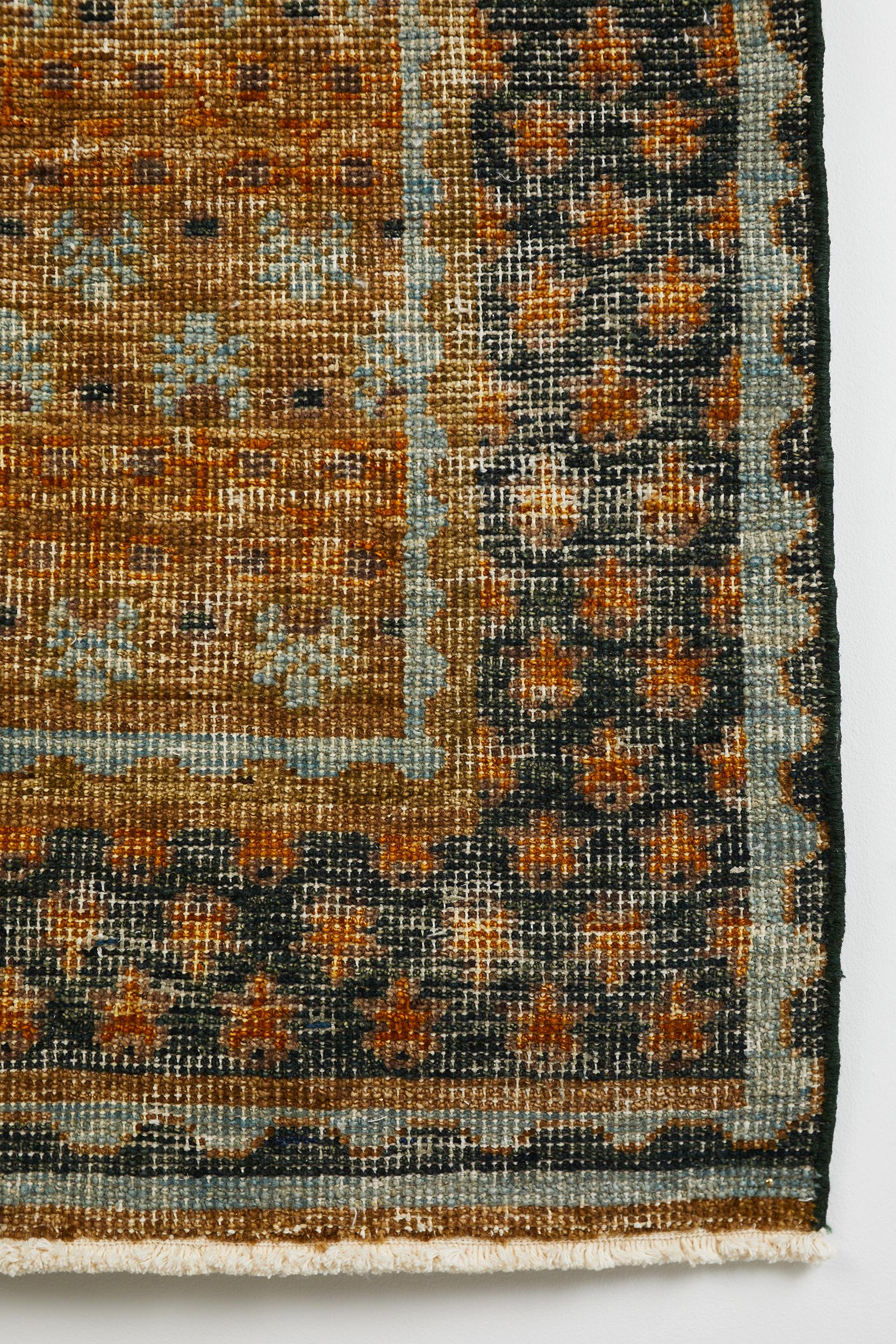 Hand-Knotted The Forsythia Rug For Sale