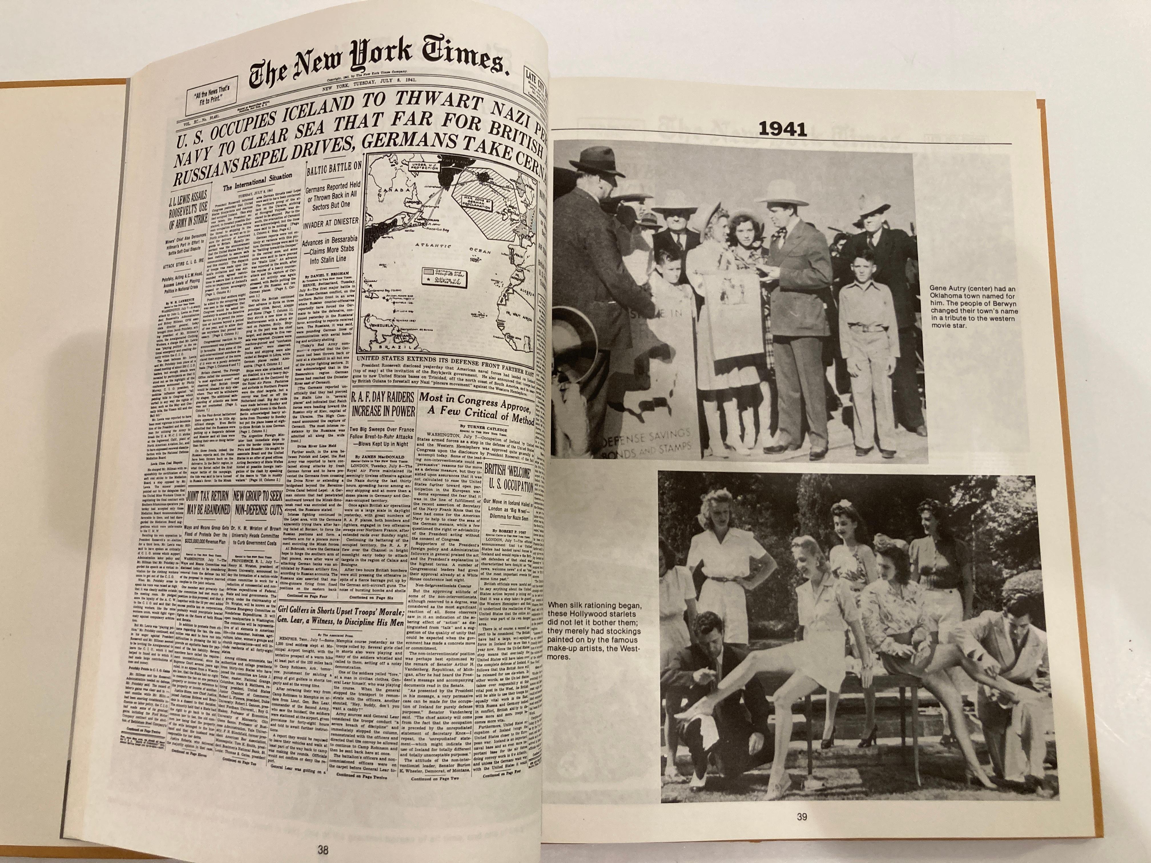 The Forties As Reported By The New York Times For Sale 7