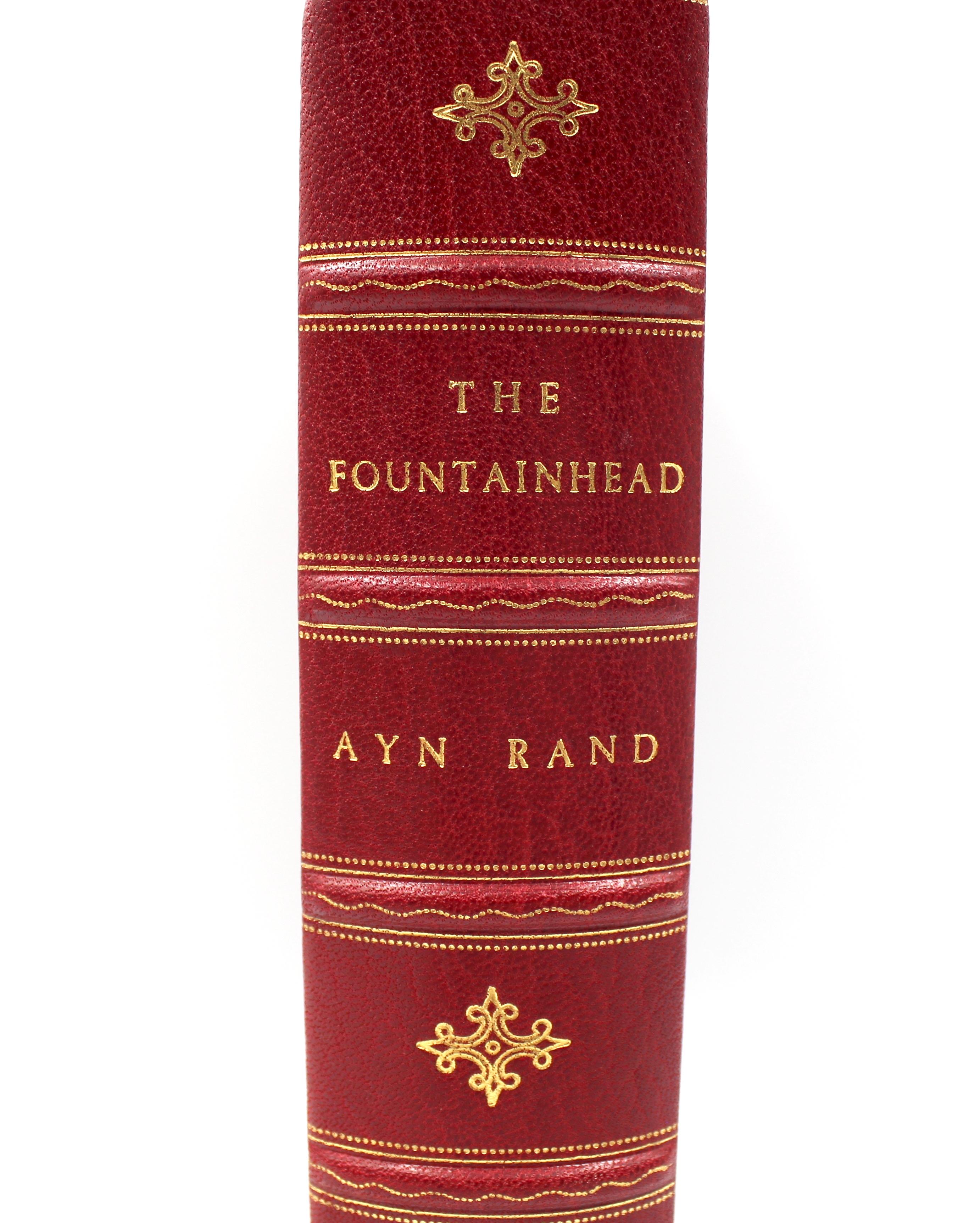 Milieu du XXe siècle The Fountainhead d'Ayn Rand, première édition, 1943