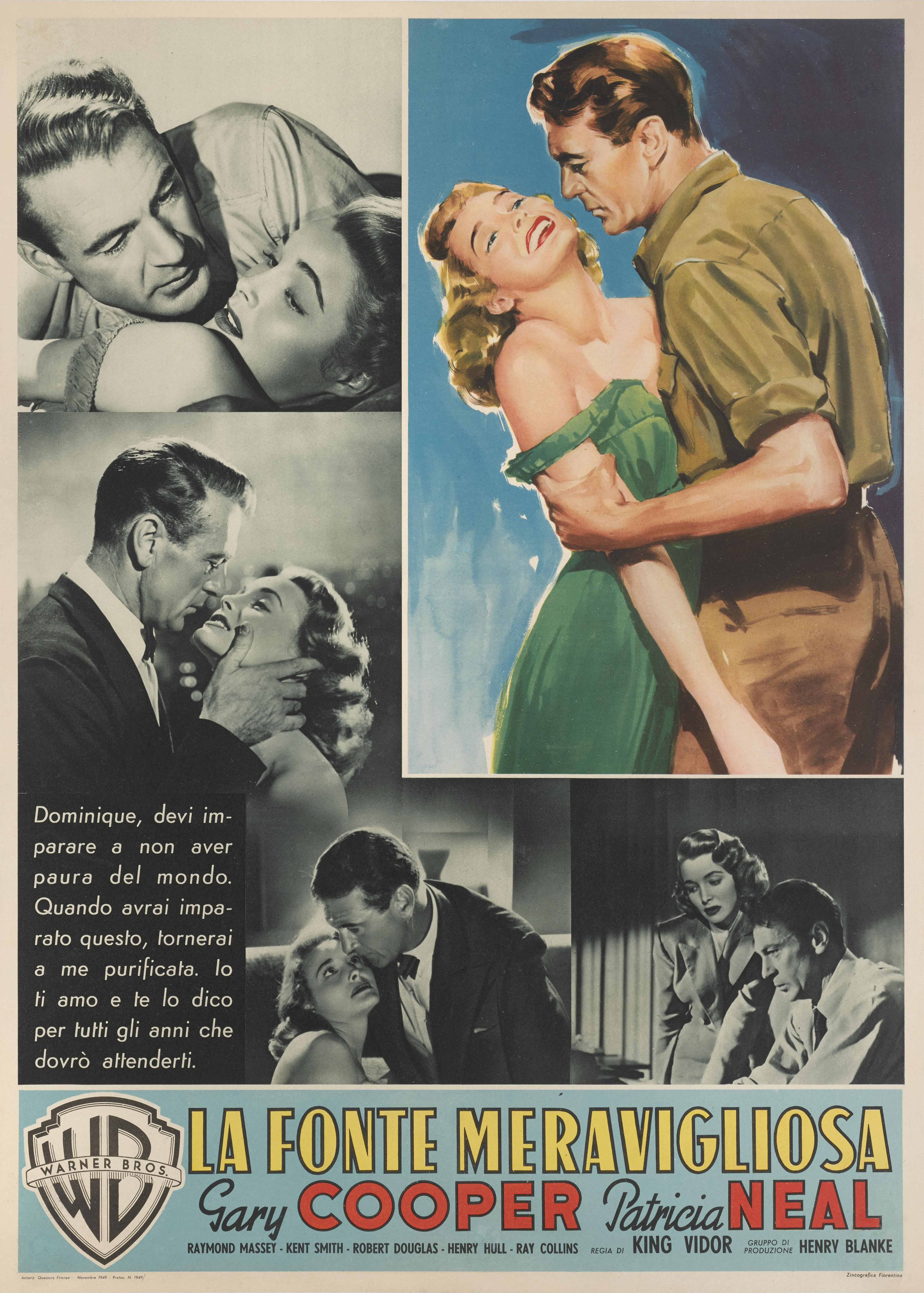 The Fountainhead / La Fonte Meravigliosa In Good Condition In London, GB