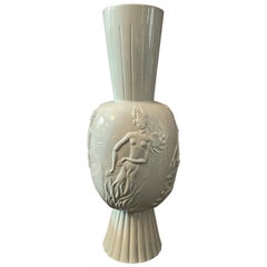 „Die vier Elemente“, bedeutende, einzigartige Art-Déco-Vase des Wiener Werkstatte-Künstlers