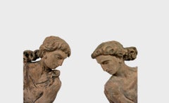 The Four Seasons – 19th Century Terracotta Figures GERMAN 170 CM