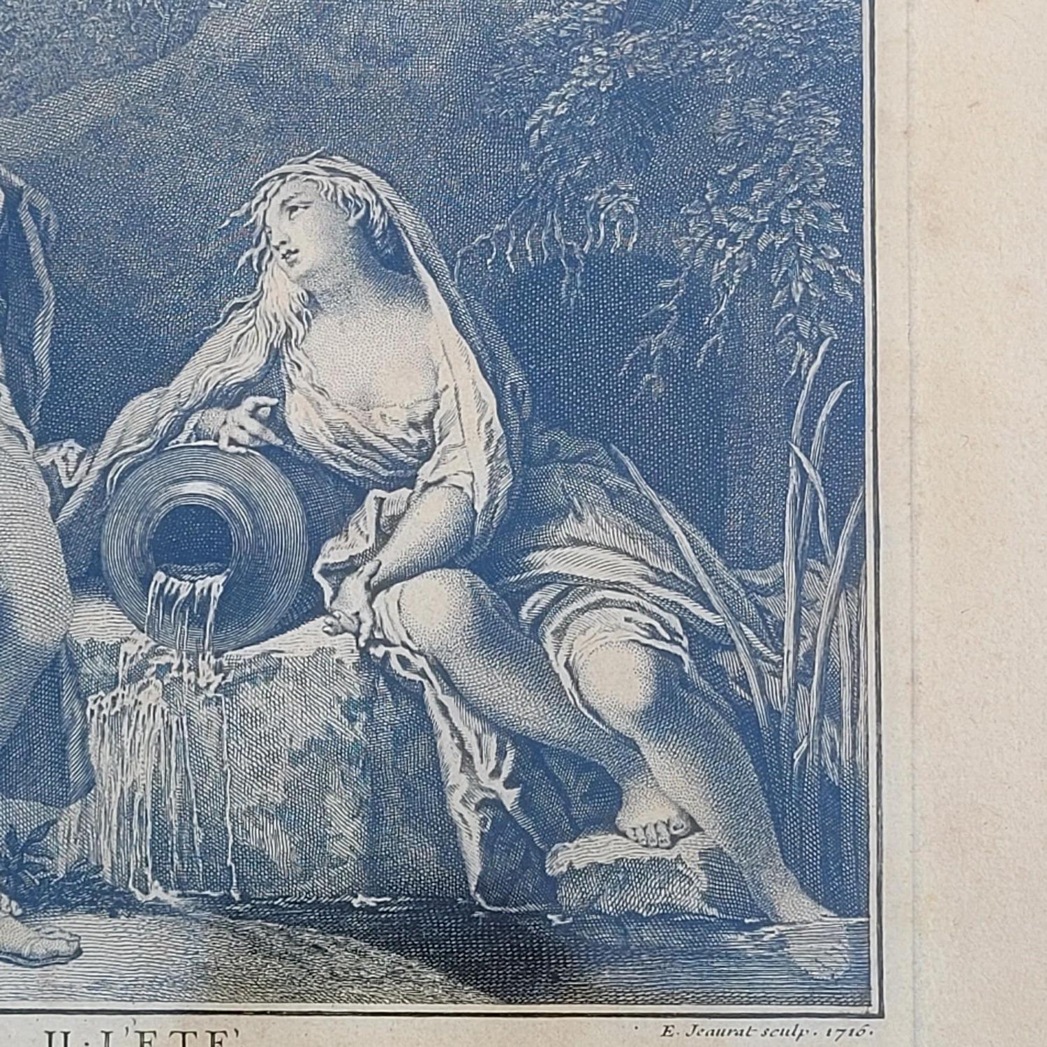 The Four Seasons, Gerahmte Stiche, 19. Jahrhundert im Angebot 11