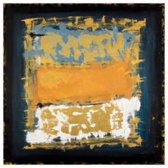"The Frame" Stampa riproduttiva del dipinto originale ad olio, Abstract Fine Art