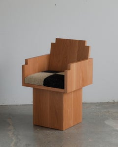 The Frankie Chair in Solid Wood and Jute by Studio Big Moon