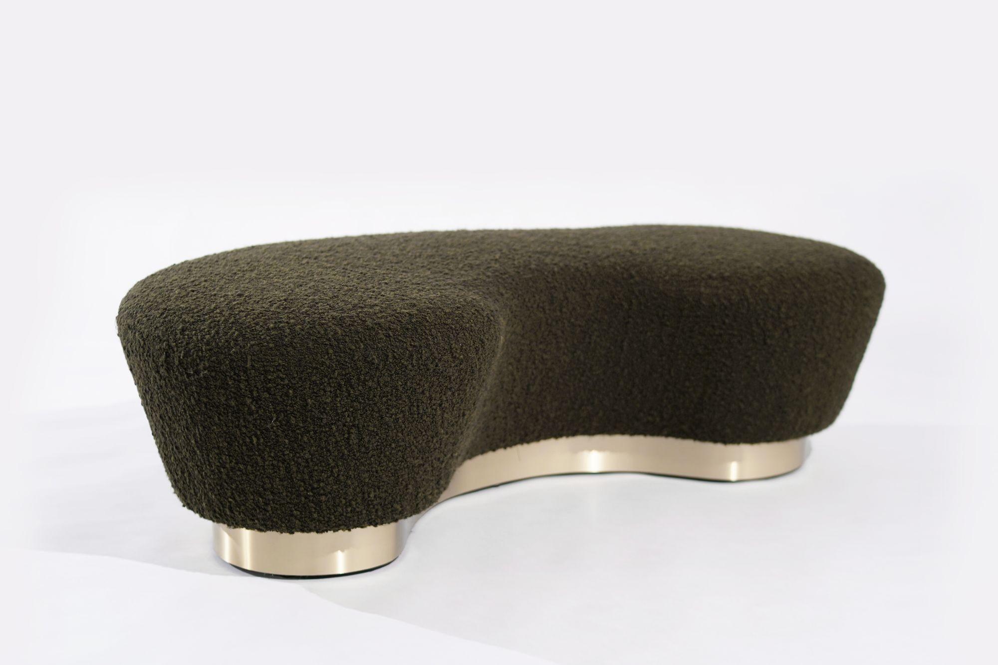 Mid-Century Modern The Freeform Ottoman by Stamford Modern For Sale