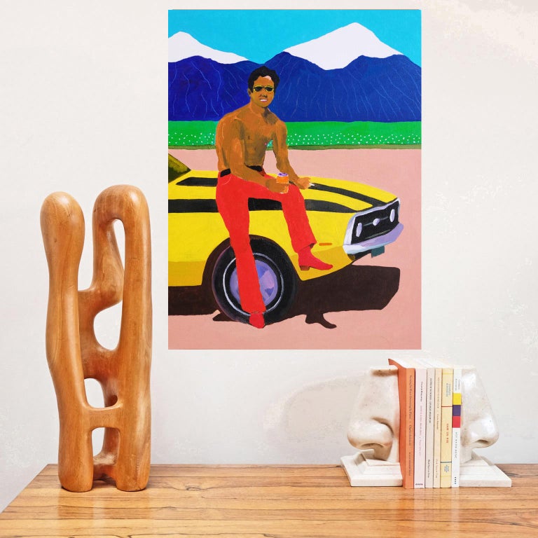 'The Freeway' Portrait Painting by Alan Fears Pop Art For Sale at 1stDibs