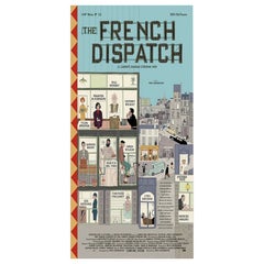 The French Dispatch, ungerahmtes Poster, 2021