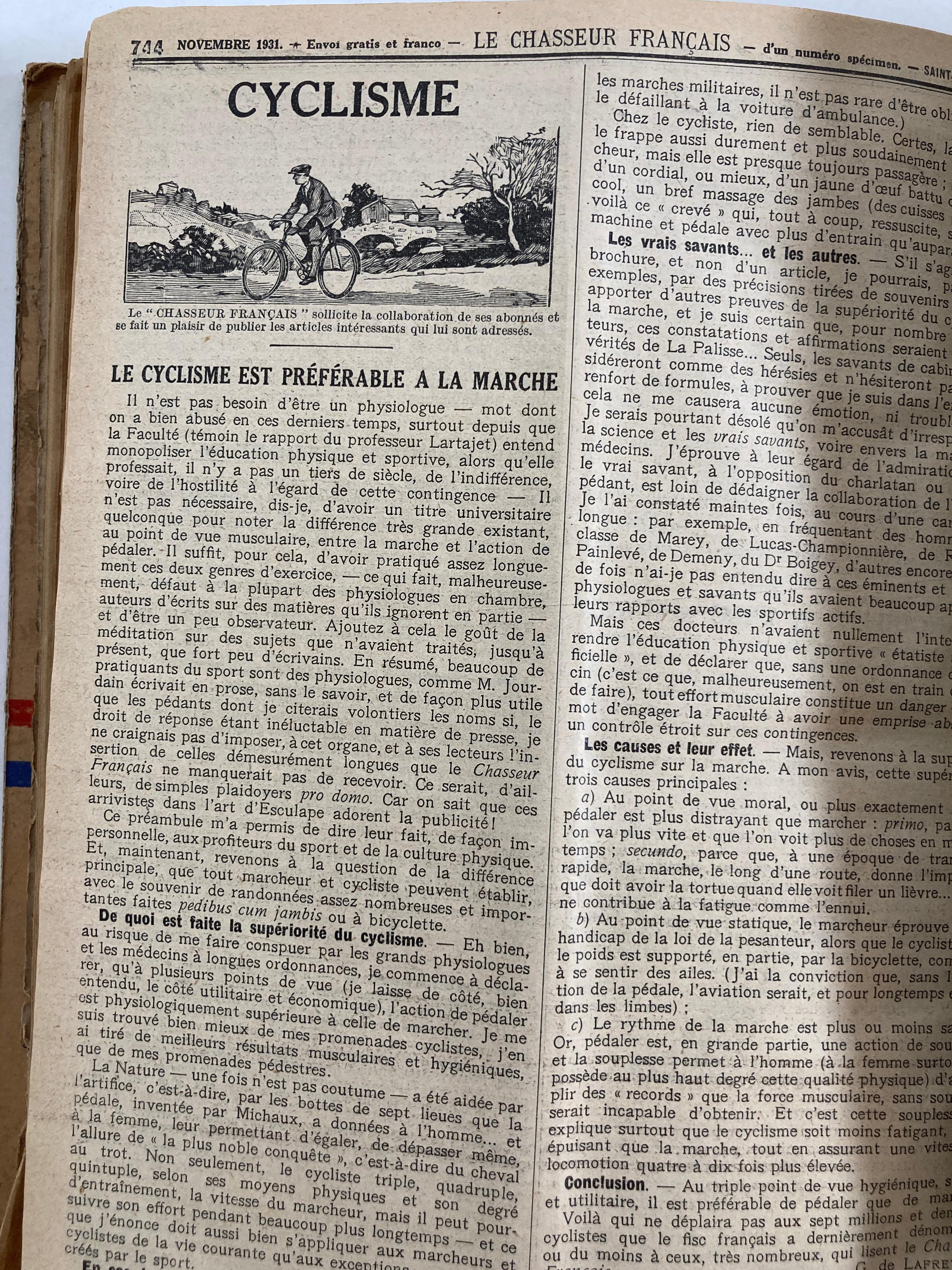 L'année du chasseur français, 1931 Le Chasseur Français, Cuisine du magazine français en vente 8