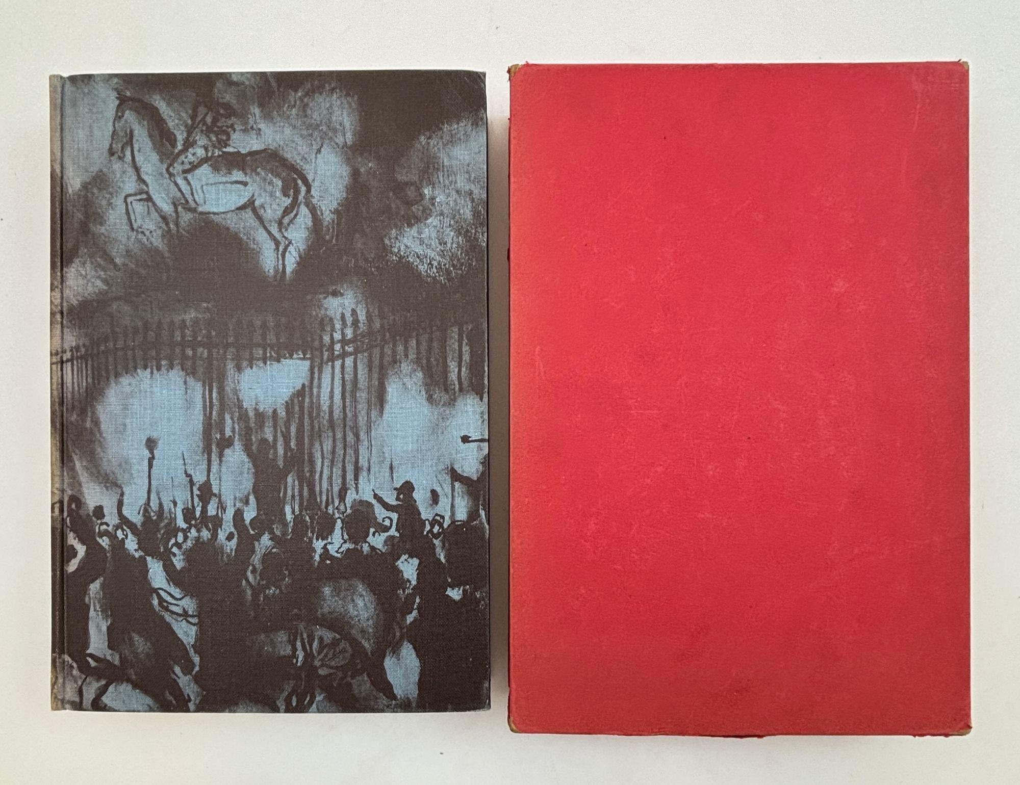 The French Revolution: A History ,Heritage Press in Slipcase Hardcover – January 1, 1956.
by Thomas Carlyle (Author), Bernard LaMotte (Illustrator).
Special Contents Heritage Press Edition, 1956, first printing, hardcover with red slip case, 629