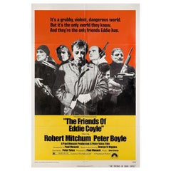 Vintage The Friends of Eddie Coyle 1973 US One Sheet Film Poster